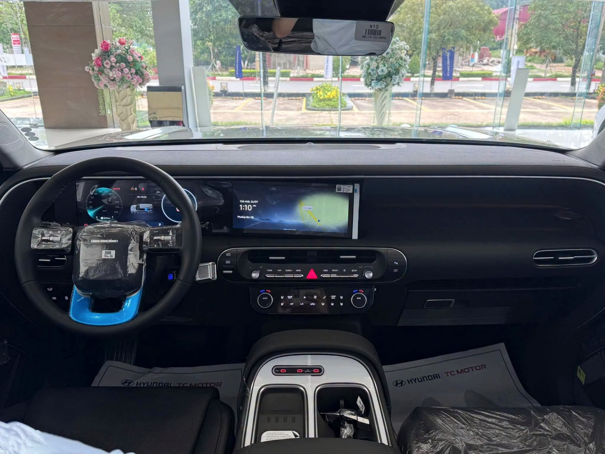 Khoang lái Hyundai Palisade bản tiêu chuẩn