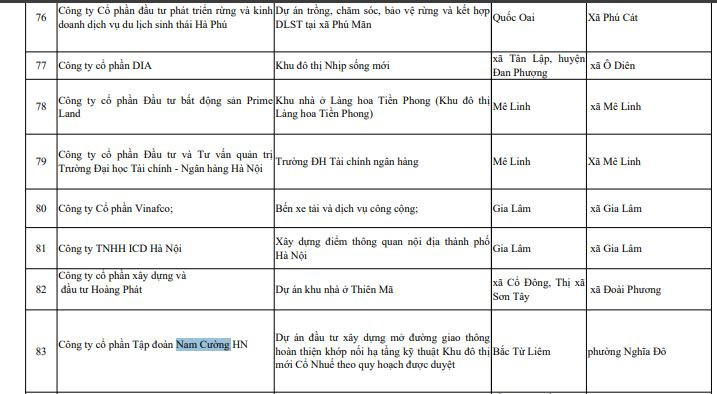 Hà Nội công bố 300 dự án chậm triển khai, điểm tên loạt 'ông lớn' ngành địa ốc - Ảnh 1.