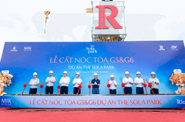 Ricons cất nóc 2 tòa tháp gần 40 tầng giữa lúc bị nhắc tên tại sân bay Long Thành