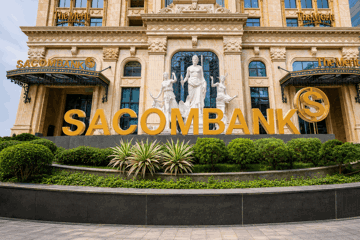 Thu nhập ngoài lãi gấp gần 2,5 lần, hiệu quả vận hành SACOMBANK cải thiện rõ nét