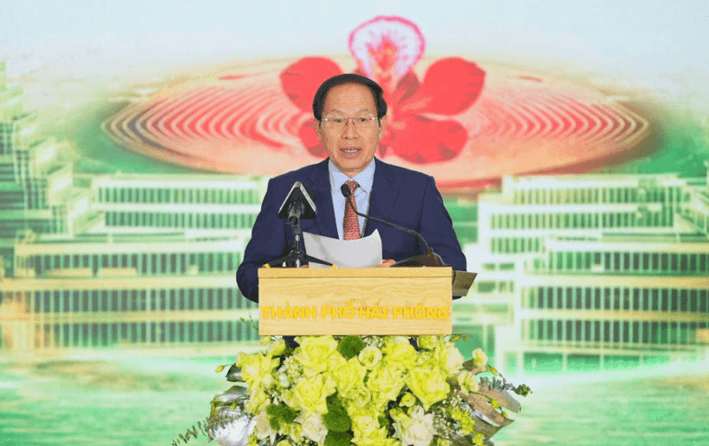 Hải Phòng thành lập hai Khu kinh tế 25.300ha, đứng trước Phó Thủ tướng, sếp VinFast nói điều đặc biệt - Ảnh 1.