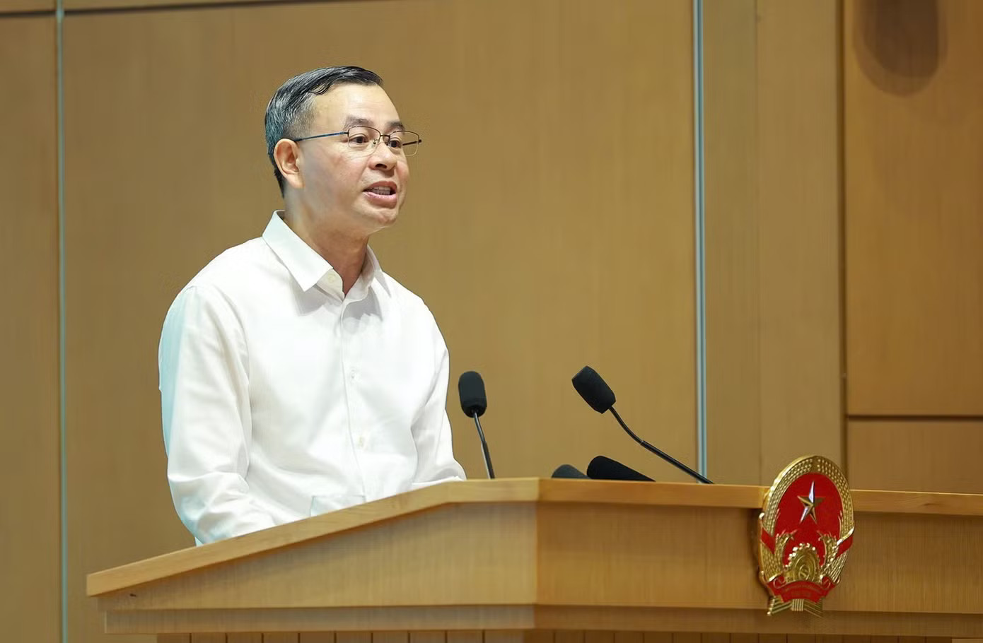 Bộ trưởng Bộ Tài chính Ngô Văn Tuấn. Ảnh: VGP. 9 địa phương tăng trưởng 2 con số, tiếp tục cải cách tiền lương - Ảnh 1.