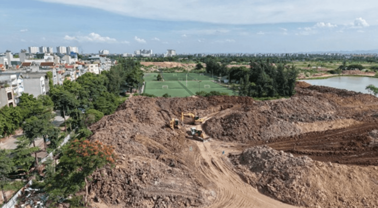 Chính thức tái khởi động công viên lớn bậc nhất Thủ đô, rộng gấp đôi công viên Thống Nhất sau 30 năm đắp chiếu - Ảnh 2.