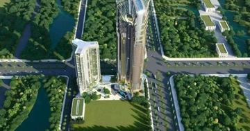 Việt Nam đang xây dựng tháp chọc trời với biểu tượng 'song long' độc đáo: Cao 75 tầng được kiến tạo bởi KTS ngoại quốc, tương lai là 'nóc nhà' miền Bắc