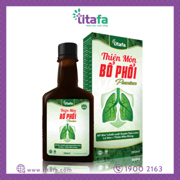 Siro Ho thảo dược thế hệ mới từ AP-Bio® xuyên tâm liên