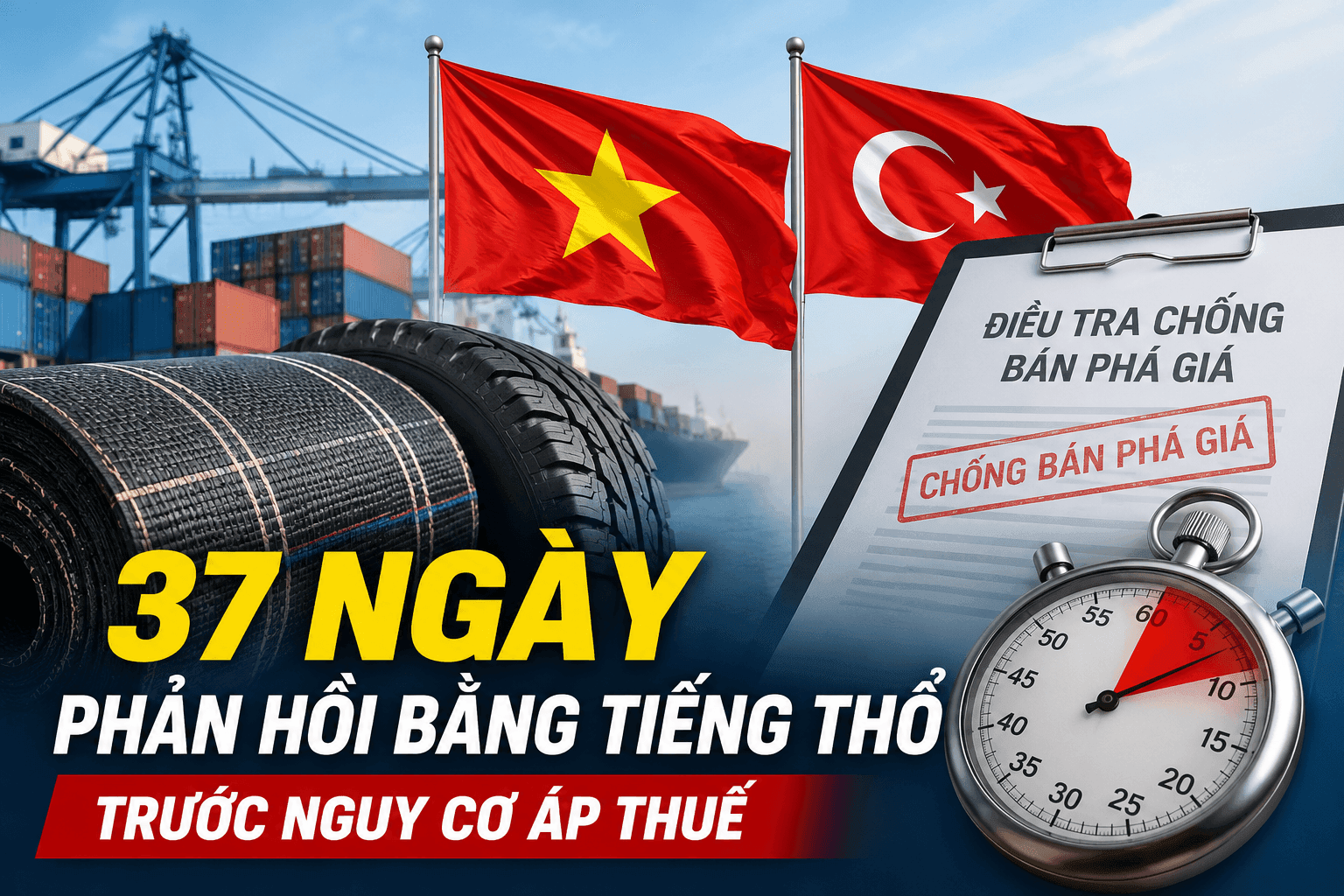 Bị Thổ Nhĩ Kỳ điều tra chống bán phá giá, doanh nghiệp Việt chỉ có 37 ngày để phản hồi bằng tiếng Thổ - Ảnh 1.