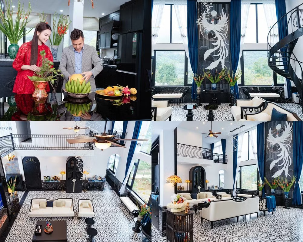 Bên trong căn biệt thự của NSND Phương Thảo. Nhà vườn gần 10.000 m2 của NSND Phương Thảo: Có hồ cá, sân pickleball - Ảnh 1.