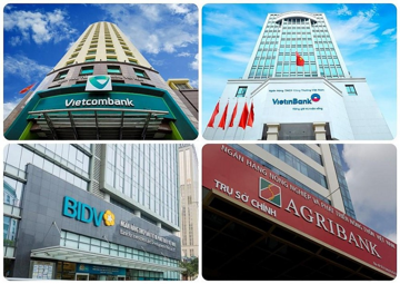Nhóm Big 4 lãi gần 93.000 tỷ đồng: Vietcombank dẫn đầu, BIDV và Agribank bám nhau sát nút