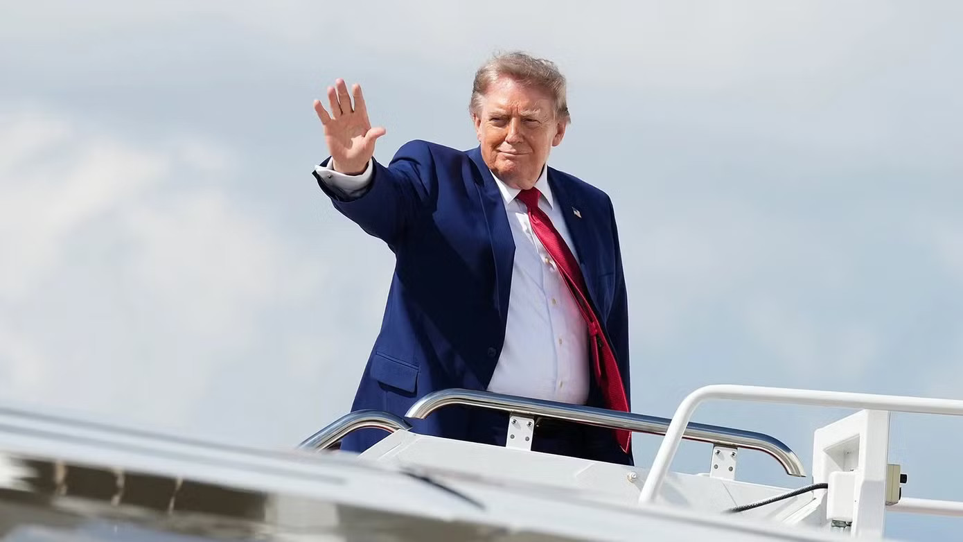Tổng thống Mỹ Donald Trump. Tổng thống Trump: Mỹ đang 'giữ kín' các cuộc đàm phán với Iran, chưa tính đến hoạt động quân sự mới - Ảnh 1.