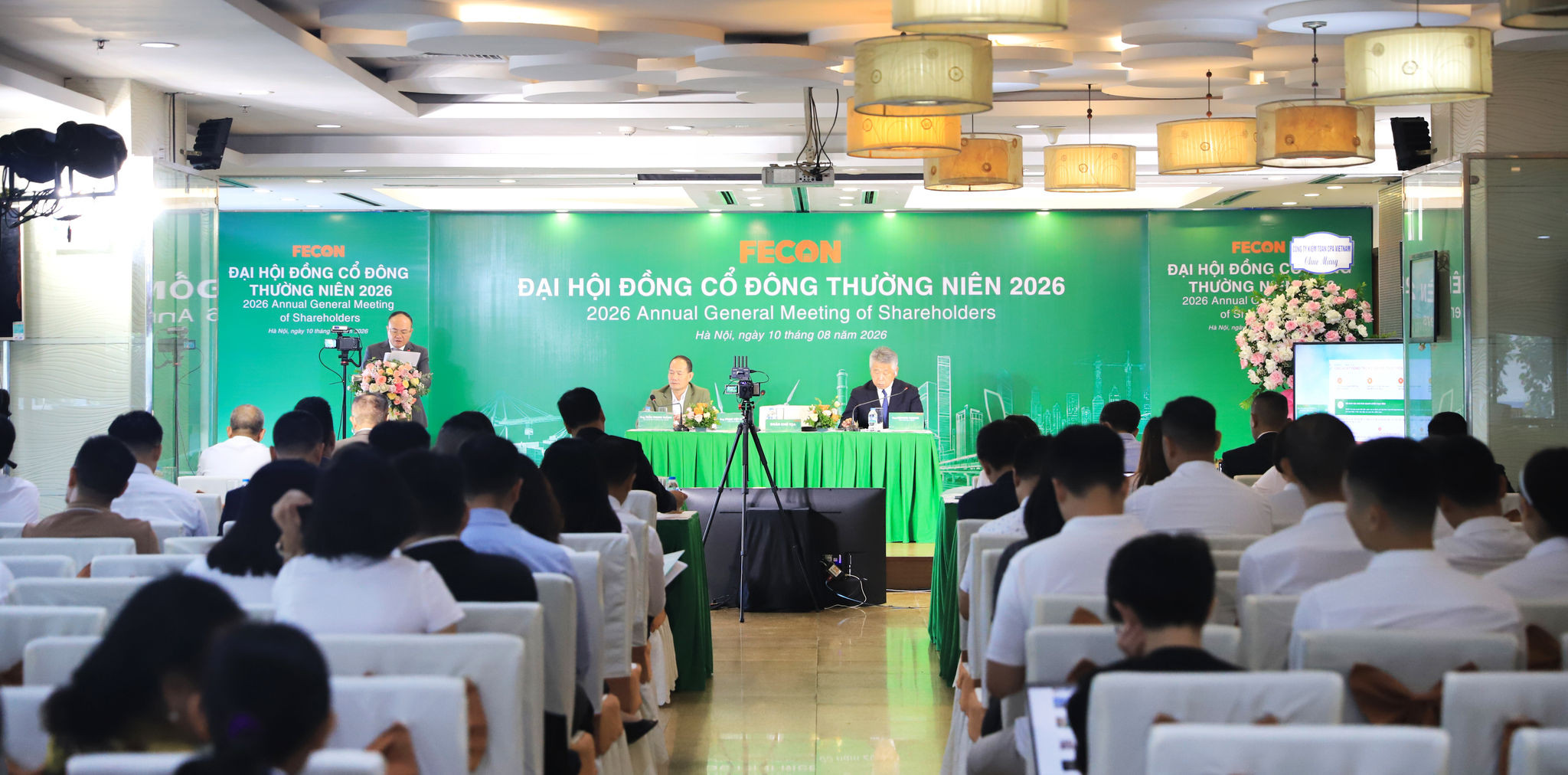 ĐHĐCĐ FECON: Chính thức đổi tên doanh nghiệp, đặt mục tiêu lãi tăng hơn 160% - Ảnh 1.