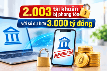 Phong toả hơn 3.000 tỷ đồng trong 2.003 tài khoản tại 36 ngân hàng: Hé lộ đường dây rửa tiền qua USDT