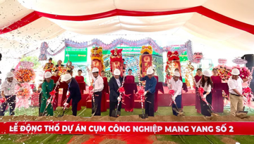 Hoàng Anh Gia Lai của bầu Đức động thổ cụm công nghiệp 75ha, dự kiến tạo việc làm cho 4.500 người