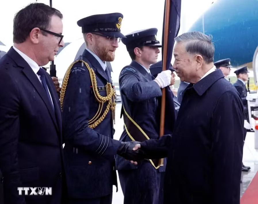 Tổng Bí thư, Chủ tịch nước Tô Lâm bắt đầu thăm cấp Nhà nước tới New Zealand - Ảnh 1.