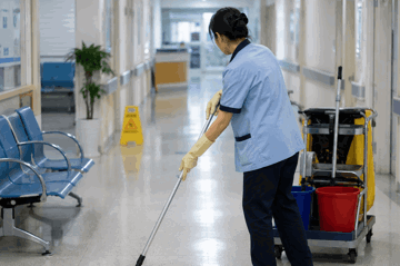 Nữ lao công từng làm việc 10 năm tại bệnh viện trở thành bác sĩ