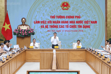 Thủ tướng làm việc với ngành Ngân hàng: Giao 2 nhiệm vụ kiểm soát lạm phát và hỗ trợ tăng trưởng