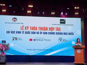 UBCKNN và NEU ký thỏa thuận hợp tác, mở loạt cơ hội mới cho sinh viên tham gia chứng khoán