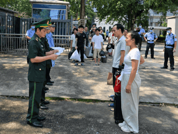 Tiếp nhận 27 công dân Việt Nam từ Trung Quốc