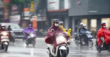 Từ chiều nay, miền Bắc chuyển mưa dông