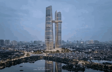 Việt Nam sắp xây dựng tháp đôi chọc trời 568m chưa từng có trong lịch sử, xác lập 5 kỷ lục thế giới