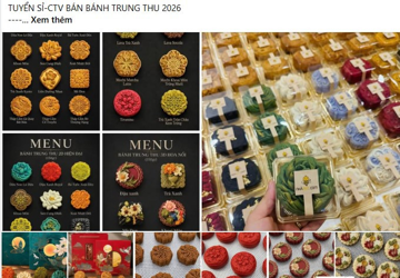 Chợ mạng nóng sớm vì bánh Trung thu 'nhà làm': Người bán tất bật nhận đơn, khách đặt từ sớm vì giá mềm, nhiều vị lạ