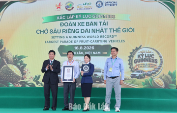 Việt Nam chính thức xác lập thêm kỷ lục Guinness mới