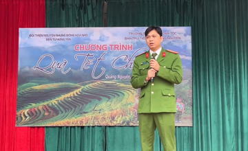 Chiến sĩ Công an bán vàng cưới giúp đỡ đồng bào, tổ chức các chuyến thiện nguyện hỗ trợ trẻ em vùng khó khăn