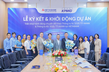 VietABank bắt tay KPMG, chuyển đổi theo hai thông tư mới của Ngân hàng Nhà nước