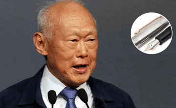 Bút máy của cố Thủ tướng Singapore được bán với giá gần 10 tỷ đồng