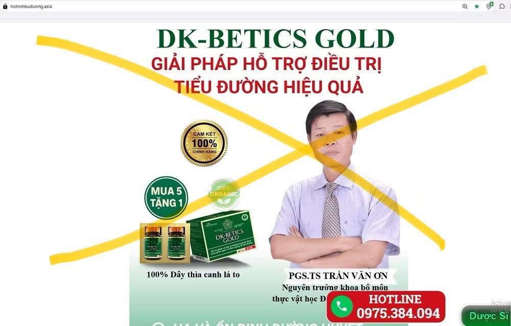 Sản phẩm vi phạm quy định quảng cáo nhiều trên mạng xã hội. Quảng cáo như thuốc chữa bệnh, dùng hình ảnh bác sĩ: 2 sản phẩm bị ‘tuýt còi’ - Ảnh 1.