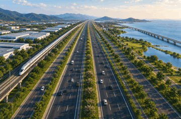 Thành phố trẻ ở miền Trung sắp hình thành tuyến đại độ dài 75km, vốn đầu tư 20.000 tỷ
