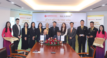 BAC A BANK ký thỏa thuận tài trợ vốn 30 triệu USD với ngân hàng Đài Loan