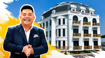 Soi cận bên trong căn biệt thự 5 tầng, hơn 1.200m2 của Hải SaPa: Phòng ngủ dát ánh kim, phong cách tân cổ điển