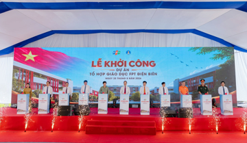FPT khởi công tổ hợp giáo dục tại Điện Biên, dự kiến đào tạo hơn 6.000 người học mỗi năm