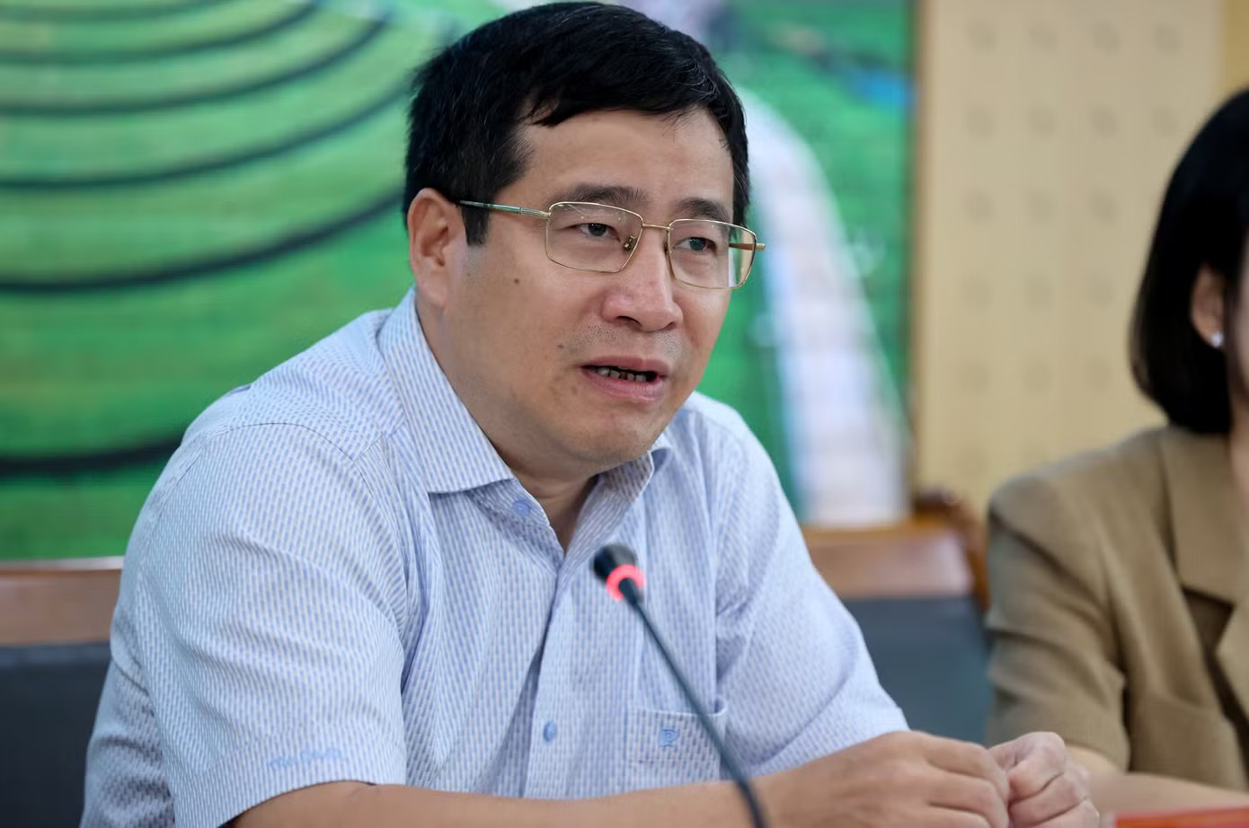 Ông Vũ Sỹ Kiên - Phó Cục trưởng Cục Quản lý đất đai - Bộ Nông nghiệp & Môi trường. Lo 'sóng' đầu cơ, thổi giá bất động sản tâm linh - Ảnh 2.
