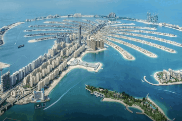 Huy động hơn 12.000 người lao động nạo vét 120 triệu m3 cát suốt 7 năm, xây 'siêu công trình' có diện tích tương đương 600 sân bóng đá, bán hết 4.500 biệt thự trong 3 ngày