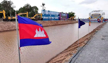 Trung Quốc bơm thêm vốn cho siêu dự án kênh đào của Campuchia, Mỹ cũng muốn chen chân