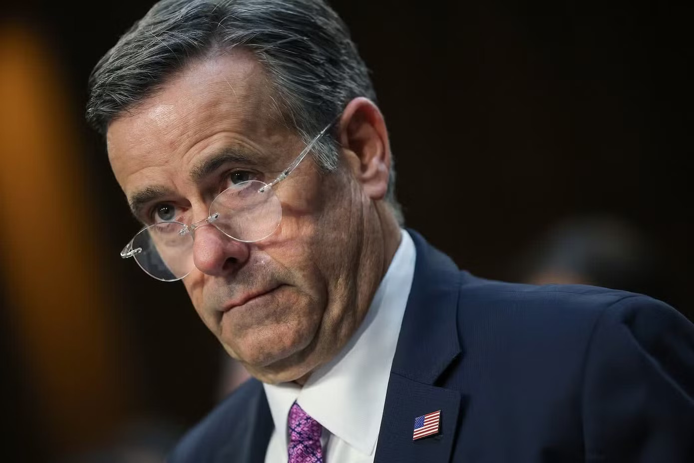 Giám đốc Cơ quan Tình báo Trung ương Mỹ (CIA) John Ratcliffe. (Ảnh: Getty Images) Mỹ yêu cầu Ukraine không tấn công Nga trong chuyến thăm của Giám đốc CIA - Ảnh 1.