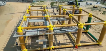 Chính thức vận hành dự án điện mặt trời nổi 100kW đầu tiên thế giới làm từ khung tre