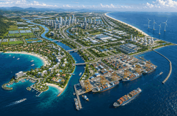 Việt Nam sắp có thêm khu lấn biển quy mô gấp gần 2 lần Singapore, tọa lạc tại thành phố duy nhất miền Tây