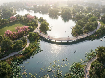 Đại công viên Botanica Park 27 ha: “Rừng xanh” bên thềm nhà tại Vinhomes Sài Gòn Park