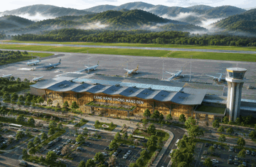 Việt Nam sẽ xây dựng sân bay trên đồi núi chưa từng có trong lịch sử, hướng tới 2,5 triệu khách/năm