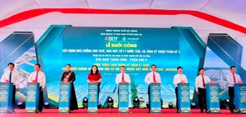 Doanh nghiệp thuộc hệ sinh thái Shark Lê Hùng Anh khởi công 3 hạng mục trọng điểm tại khu công nghiệp hơn 4.000 tỷ ở Đà Nẵng