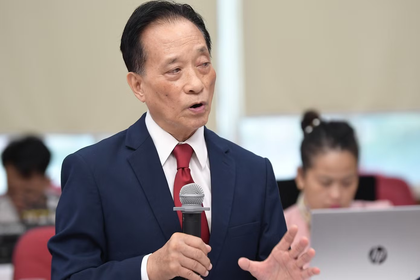 TS. Nguyễn Trí Hiếu - chuyên gia tài chính ngân hàng (ảnh: Dương Triều). Ngân hàng Nhà nước nới 'van' tín dụng, diễn biến lãi suất sẽ ra sao? - Ảnh 2.