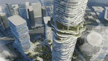 Tòa nhà chọc trời cao tầng bậc nhất TP. HCM sẽ ‘soán ngôi’ Landmark 81: Tựa cây tre vươn dài và sở hữu một khu rừng lơ lửng trên không