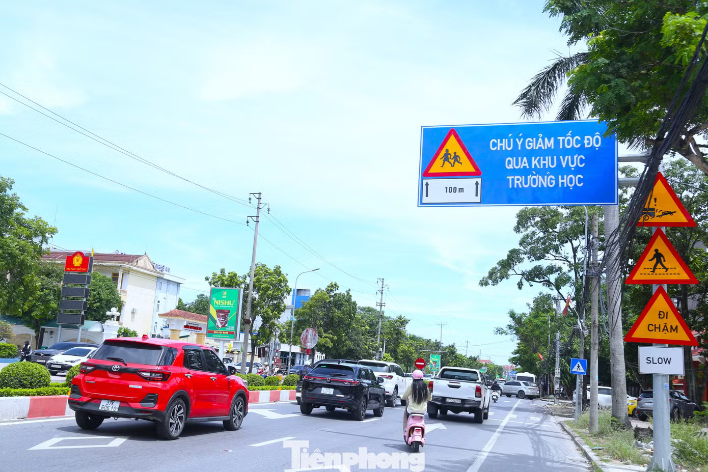 Cận cảnh 4 tuyến đường trung tâm Nghệ An trước cuộc ‘đại nâng cấp’ - Ảnh 5.