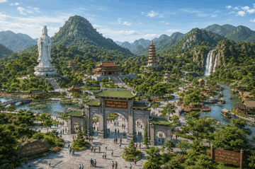 Việt Nam sẽ có trung tâm du lịch tâm linh kết hợp sinh thái, tọa lạc tại tỉnh rộng nhất Đồng bằng sông Cửu Long