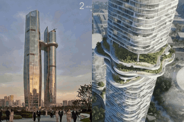 2 siêu tháp sắp 'soán ngôi' Landmark 81: Một công trình hướng tới kỷ lục thế giới, một tòa lấy cảm hứng từ cây tre Việt Nam