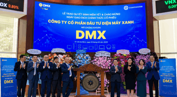 Điện Máy Xanh (DMX) chào sàn HoSE: Gần 65% khối lượng khớp lệnh đến từ bán chủ động