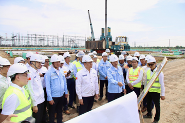 Siêu dự án điện khí 12 tỷ USD lớn nhất Việt Nam gặp khó, lãnh đạo Petrovietnam trực tiếp kiểm tra hiện trường