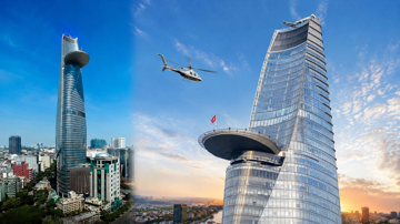 Tòa tháp chọc trời đầu tiên tại Việt Nam có sân đỗ trực thăng: Biểu tượng hơn 15 năm tuổi, được bao phủ bởi hơn 6.000 tấm kính